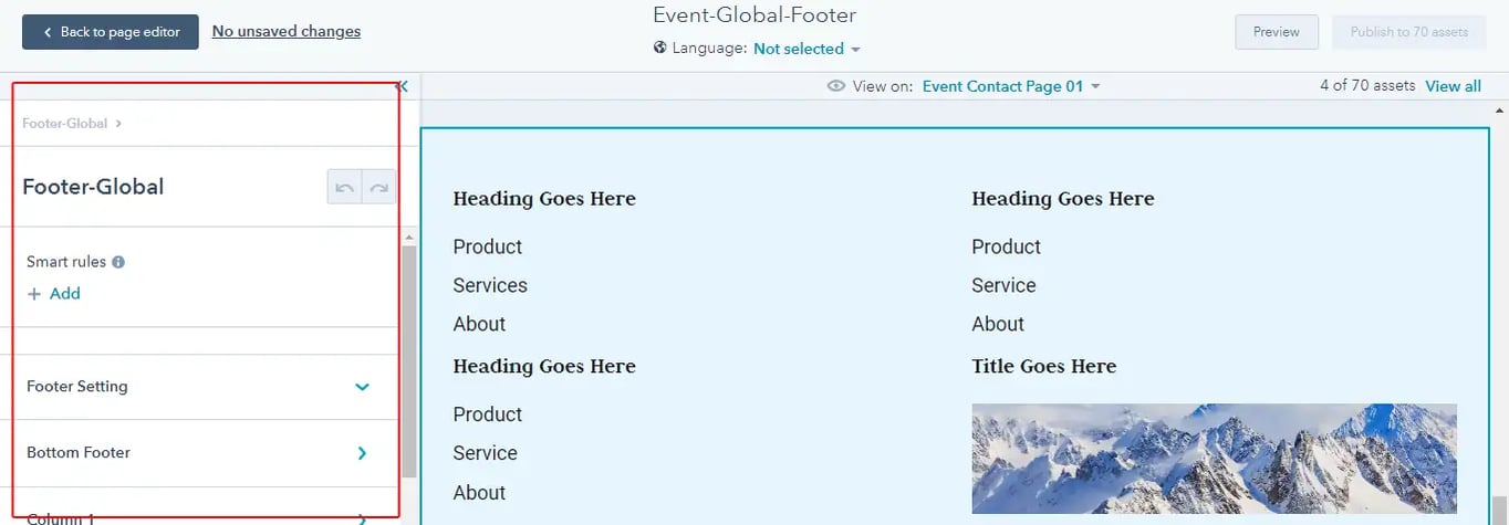 Theme_Documentation_Event-Global_Footer-Step4