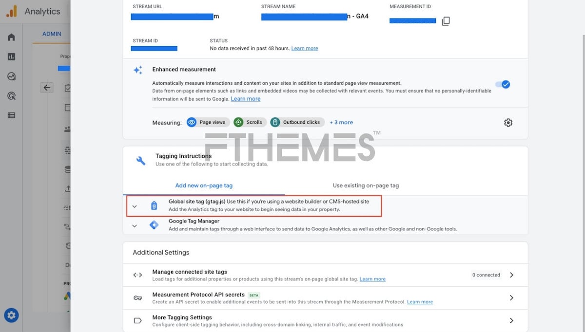 Setup Analytics GA4 HubSpot CMS-step-5