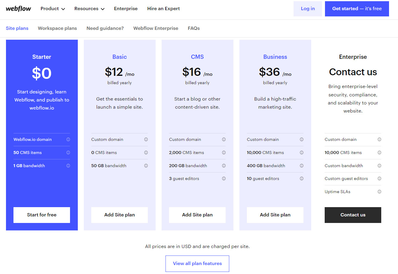 Webflow_Pricing