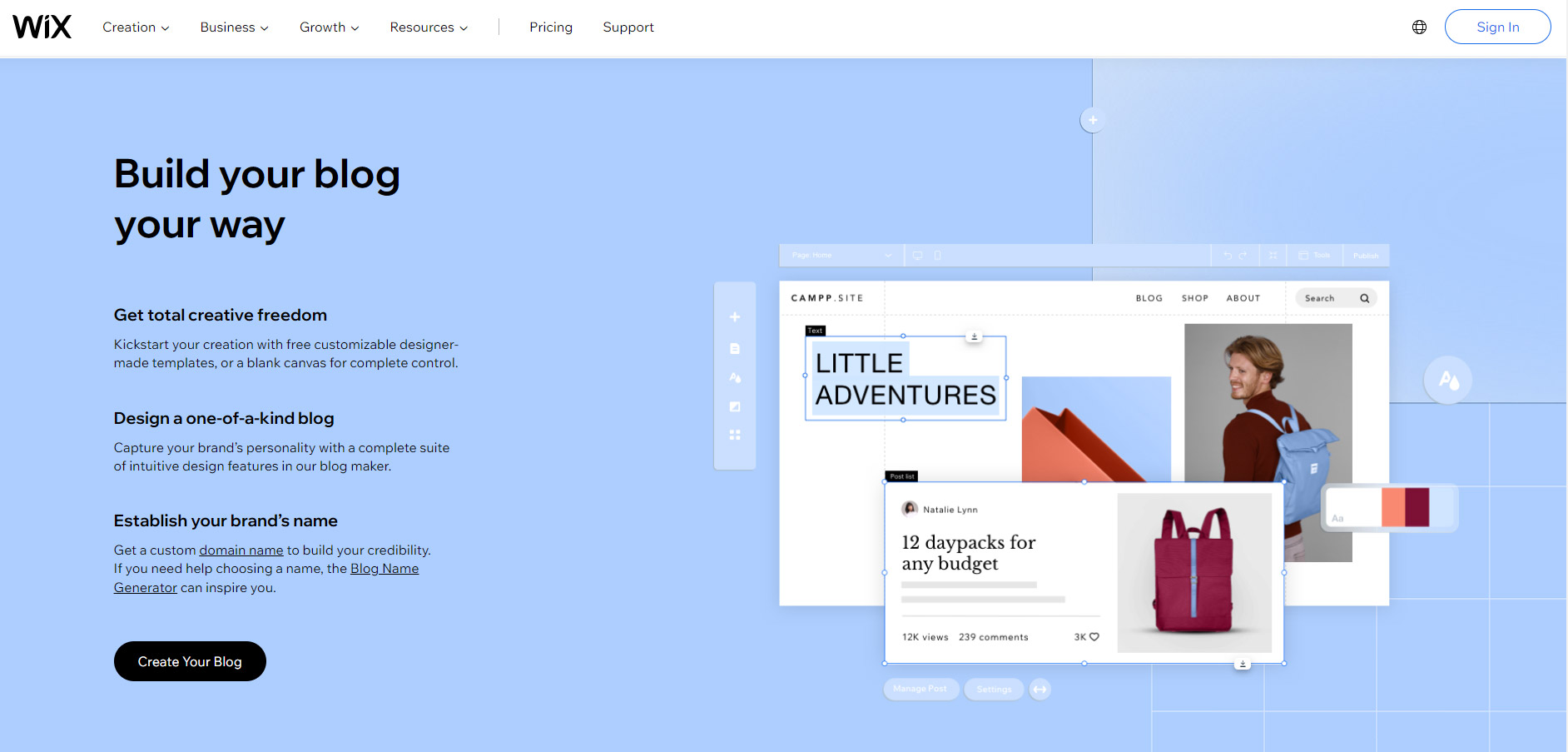 Wix_Blogging