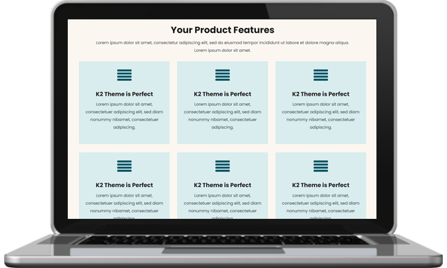 K2-Multipurpose-Theme-Feature-Set