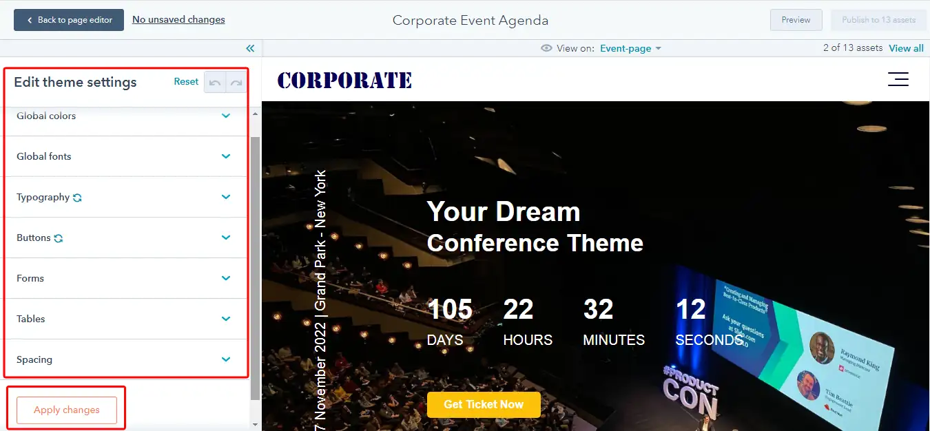 Theme_Documentation_CorporateEvent-Theme-Settings-Step-4