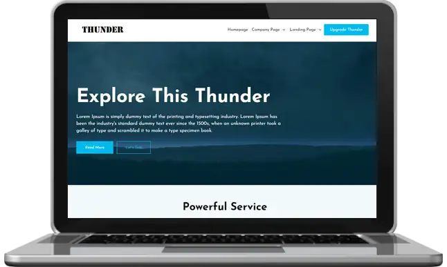 ThunderLite-homepage