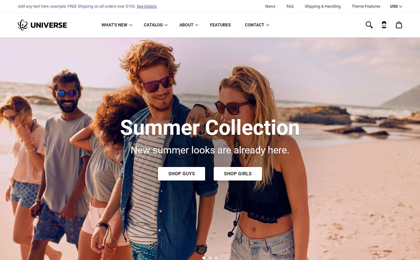 Best-Premium-Shopify-Themes-Universe