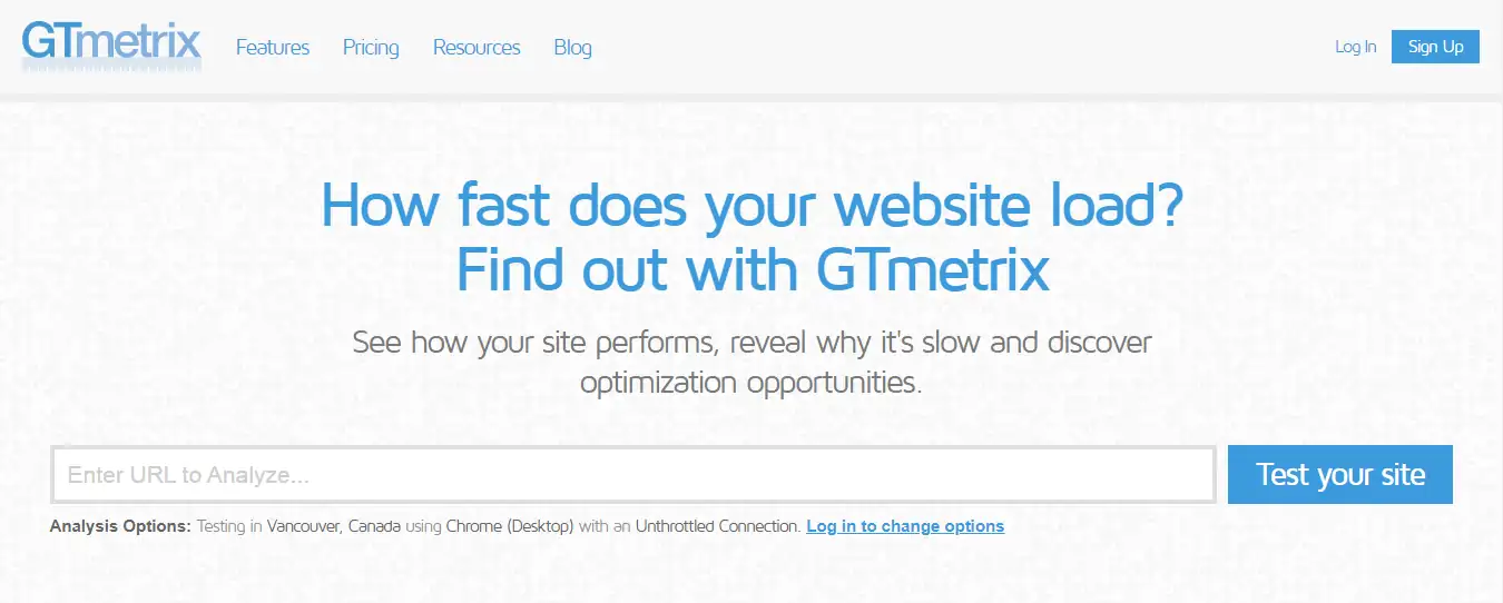 GTmetrix