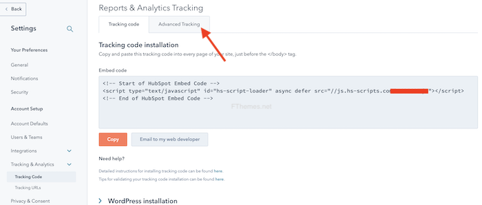 Exclude Traffic from HubSpot Analytics3