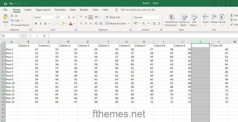How To Add Multiple Columns In Excel Step 3