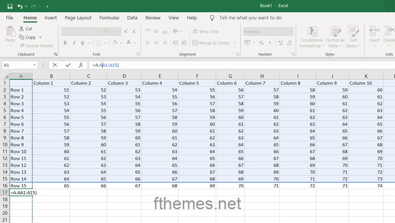 How To Add Two Columns In Excel Step 2