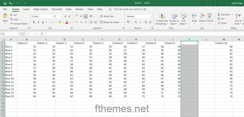 How To Add Up Columns In Excel Step 3