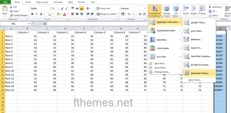 How To Find Duplicates In Excel Rows Step 3