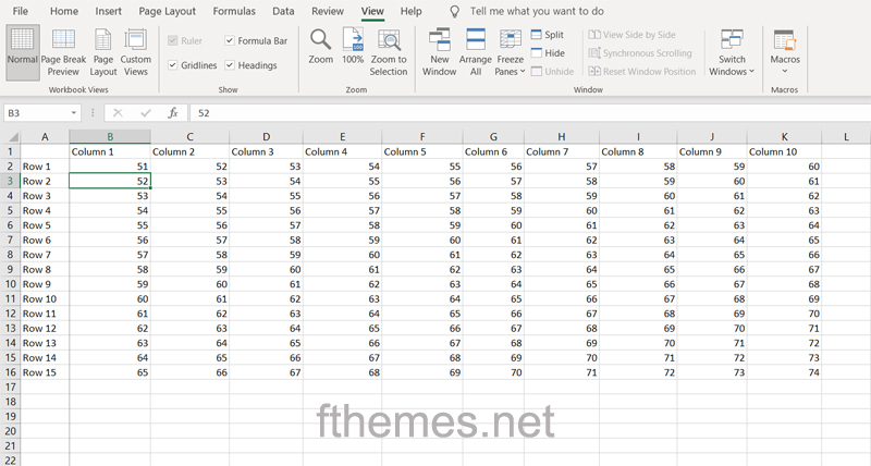 How To Freeze A Column In Excel Step 4