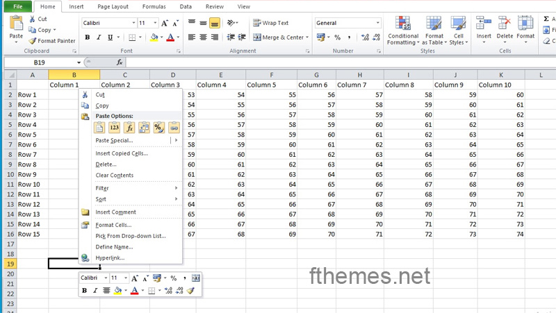 How To Move Columns To Rows In Excel Step 5