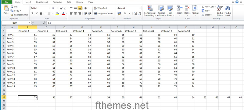 How To Move Columns To Rows In Excel Step 6