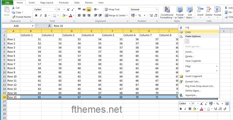 How To Move Rows To Columns In Excel Step 3