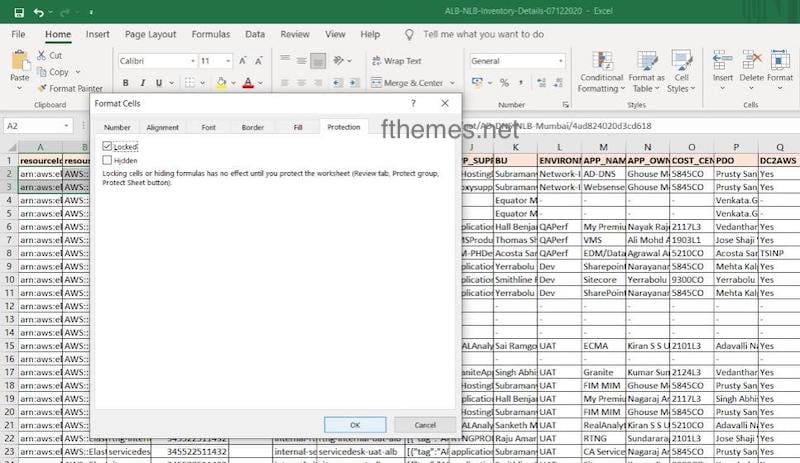 How To Protect Cells In Excel-2