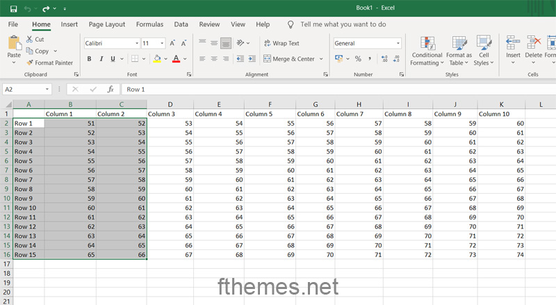 How To Split Cells Diagonally In Excel Step 1