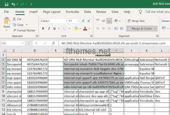 Merge Two Cells In Excel Step 3