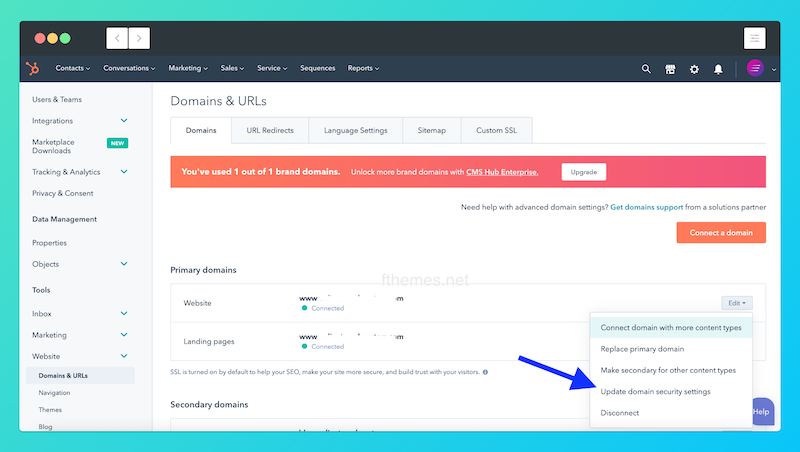 update-domain-security-setting-hubspot-cms