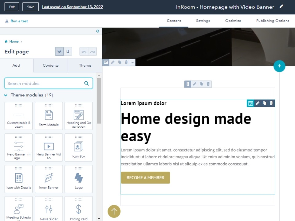 Drag & Built for Marketers, no code skills required