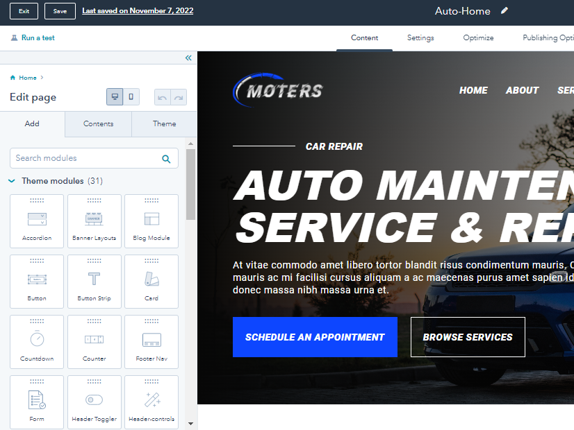 No-Code Website Development
