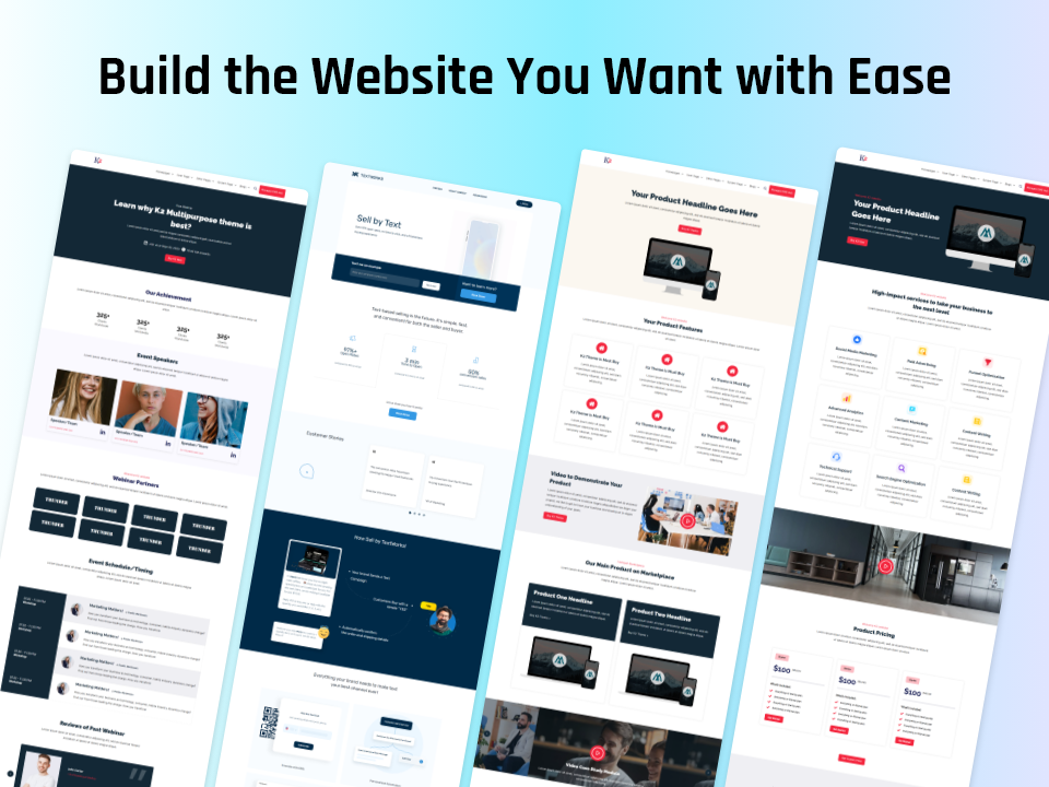 Build the Website You Want with Ease
